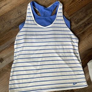 Nike tank top with bra attached